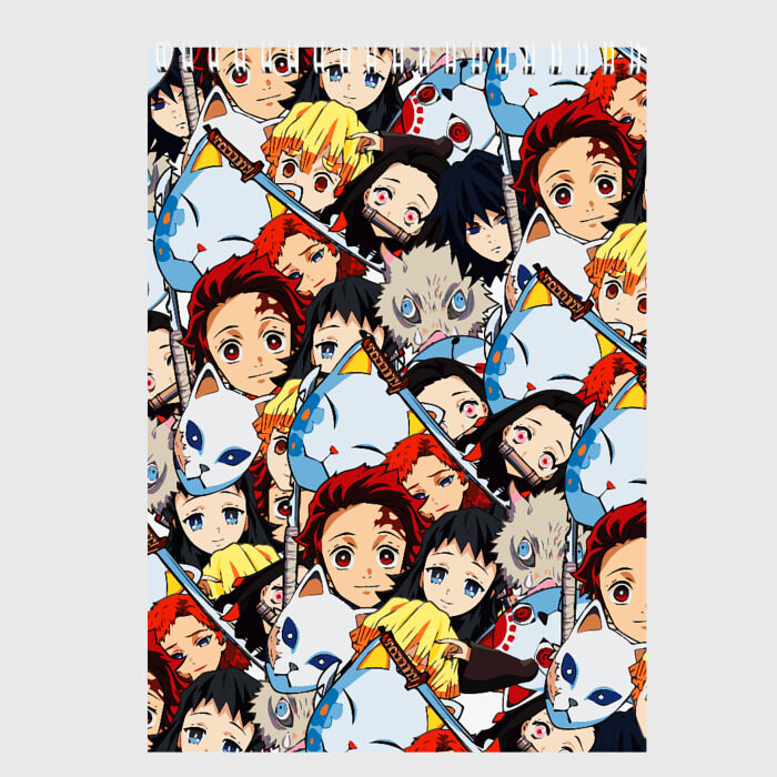 Скетчбук КЛИНОК, РАССЕКАЮЩИЙ ДЕМОНОВ фото