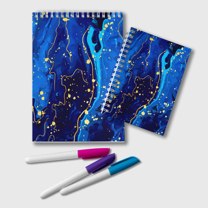 Блокнот СИНИЙ ГРАНИТ фото