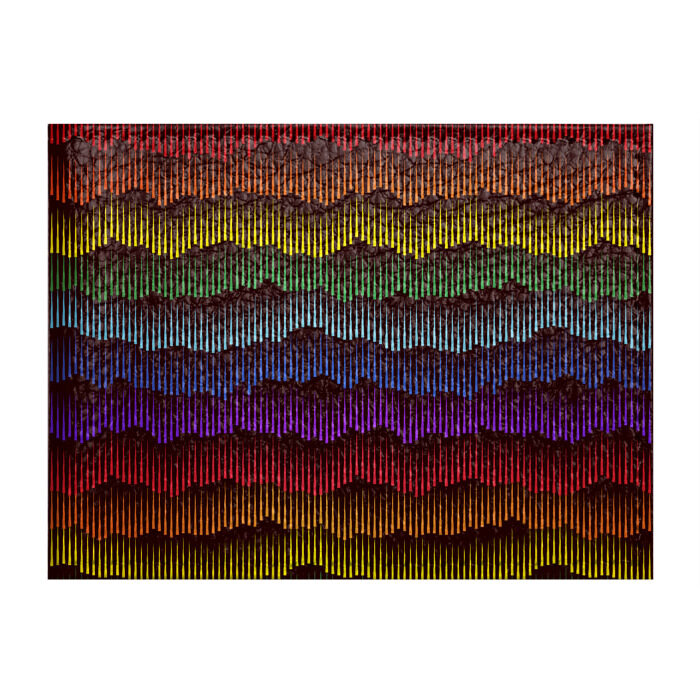 Обложка для студенческого билета Радуга фото