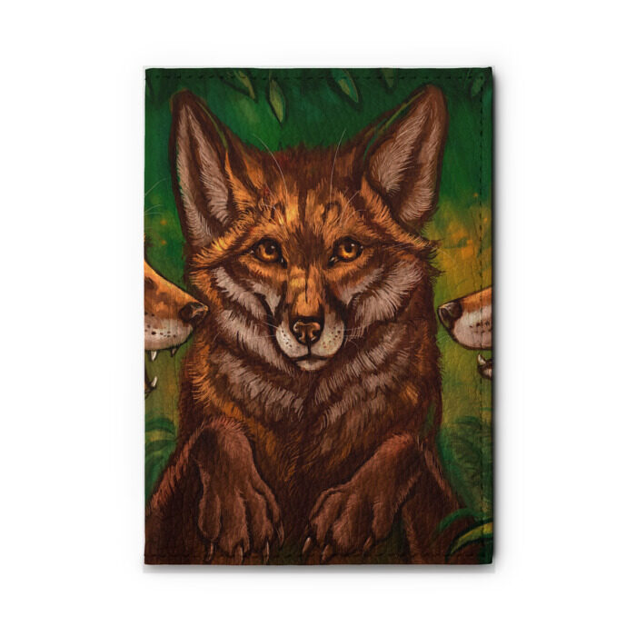 Обложка для автодокументов Лисы фото