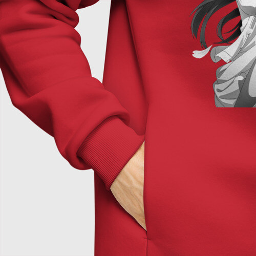 Мужское худи Oversize хлопок Маи Сакураджима фото