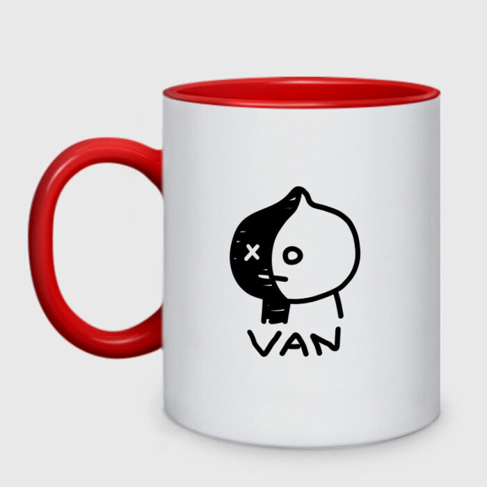 Кружка двухцветная VAN | ВАН фото