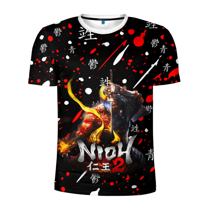 Мужская футболка 3D спортивная NIOH 2 фото