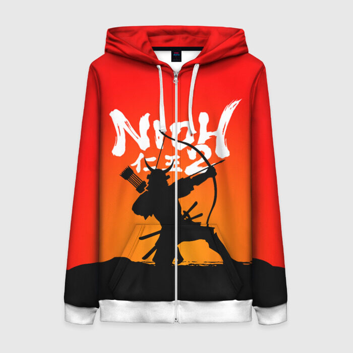 Женская толстовка 3D на молнии NIOH 2 фото