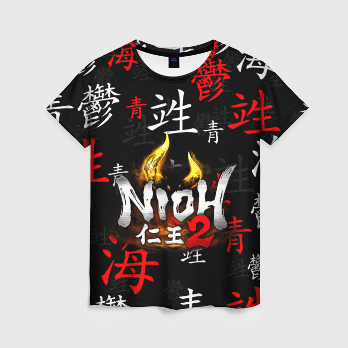 Женская футболка 3D NIOH 2 фото