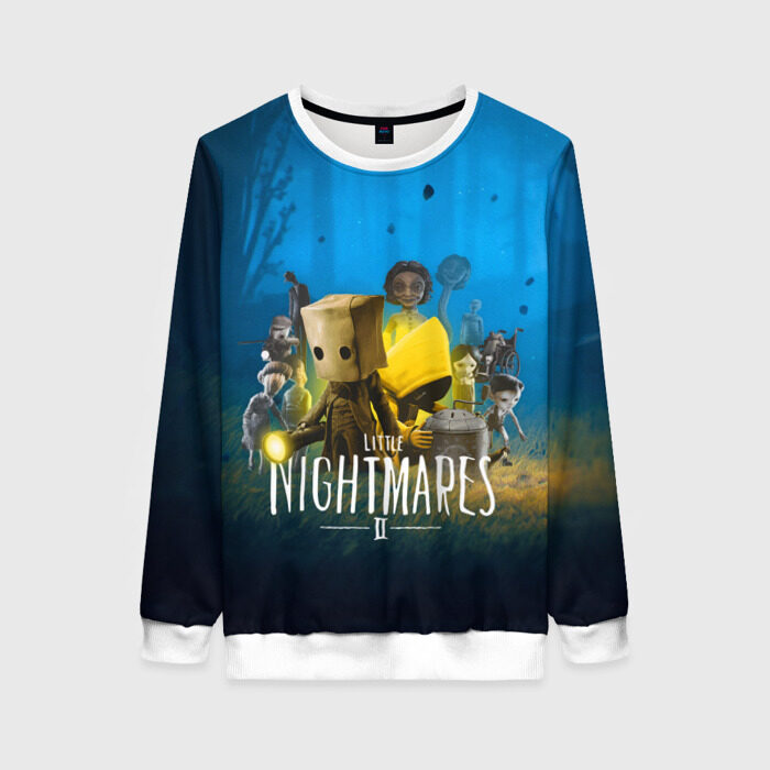 Женский свитшот 3D LITTLE NIGHTMARES 2 фото