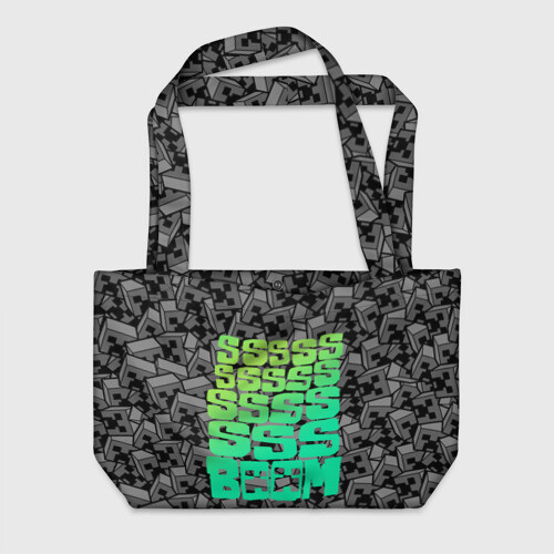 Пляжная сумка 3D МАЙНКРАФТ | MINECRAFT фото