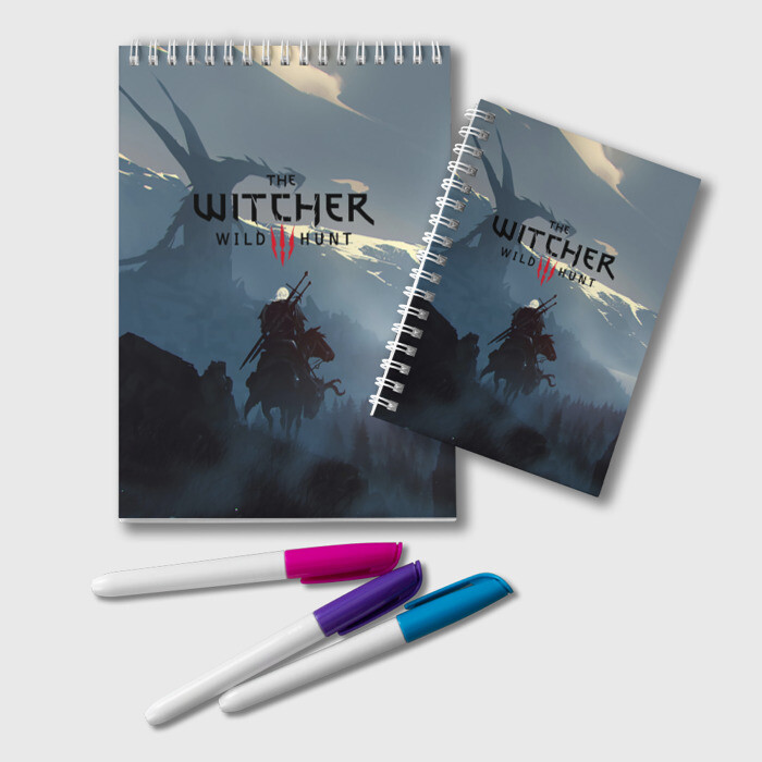 Блокнот Ведьмак фото