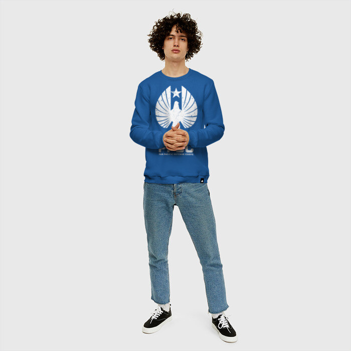 Мужской свитшот хлопок Тихоокеанский рубеж, PPDC фото