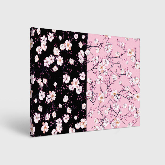 Холст прямоугольный САКУРА | SAKURA | ВИШНЯ фото