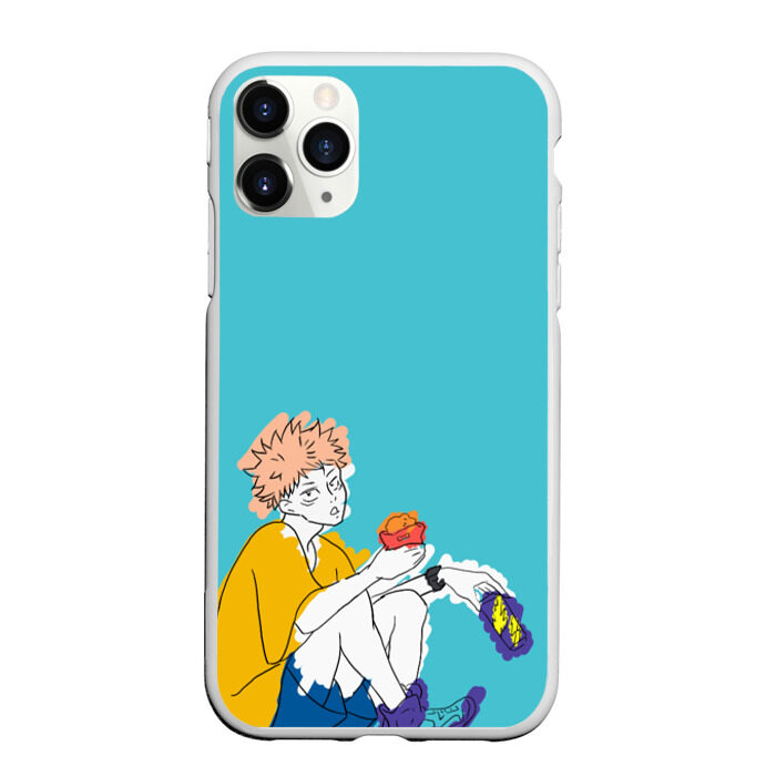 Чехол для iPhone 11 Pro матовый Итадори Магическая битва фото