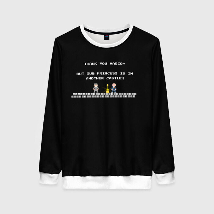 Женский свитшот 3D Марио Ёршик фото