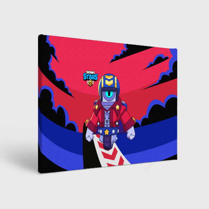 Холст прямоугольный STU - Brawl Stars фото