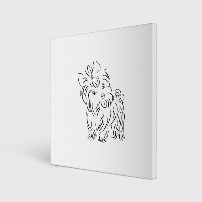 Холст квадратный йорк фото