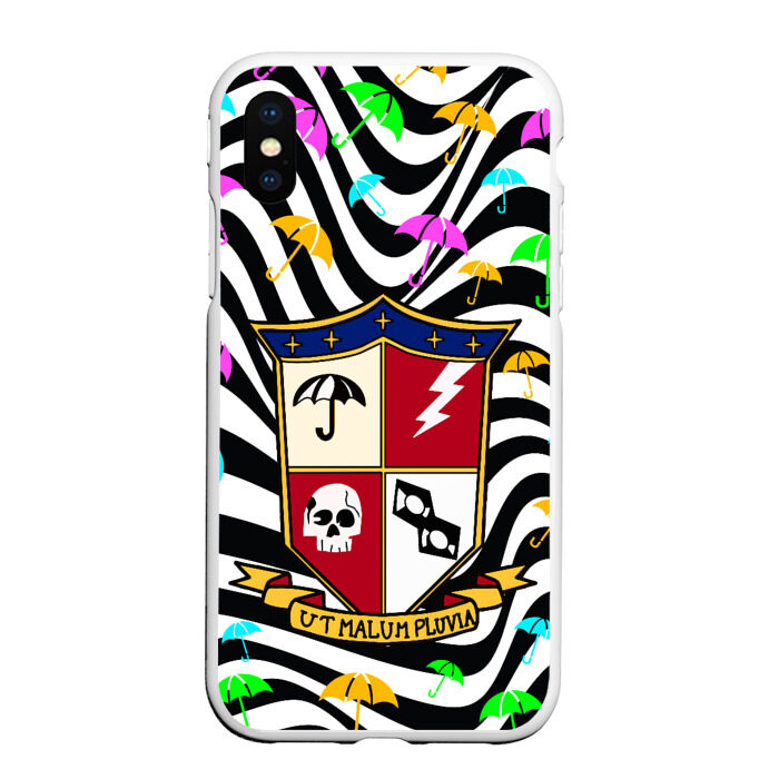 Чехол для iPhone XS Max матовый АКАДЕМИЯ АМБРЕЛЛА фото