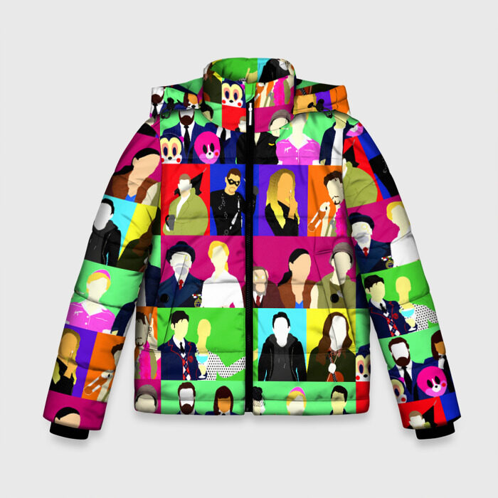 Зимняя куртка для мальчиков 3D АКАДЕМИЯ АМБРЕЛЛА фото