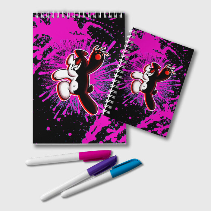 Блокнот MONOKUMA PAINT фото