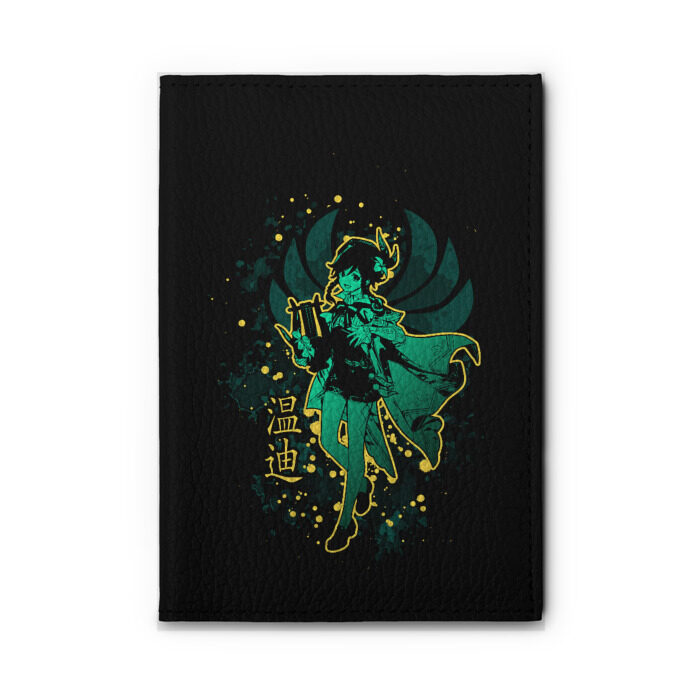 Обложка для автодокументов GENSHIN IMPACT, ВЕНТИ фото