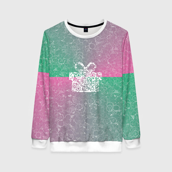 Женский свитшот 3D Подарок АПВ 156ЗР фото