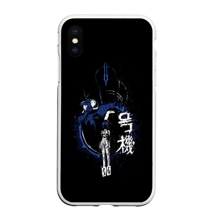 Чехол для iPhone XS Max матовый ЕВАНГЕЛИОН | EVANGELION фото