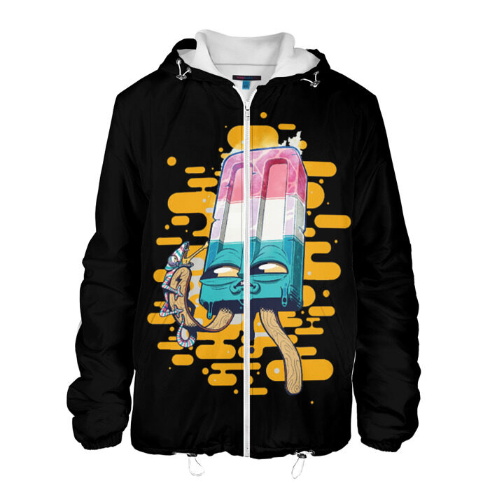 Мужская куртка 3D МОРОЖЕНОЕ фото