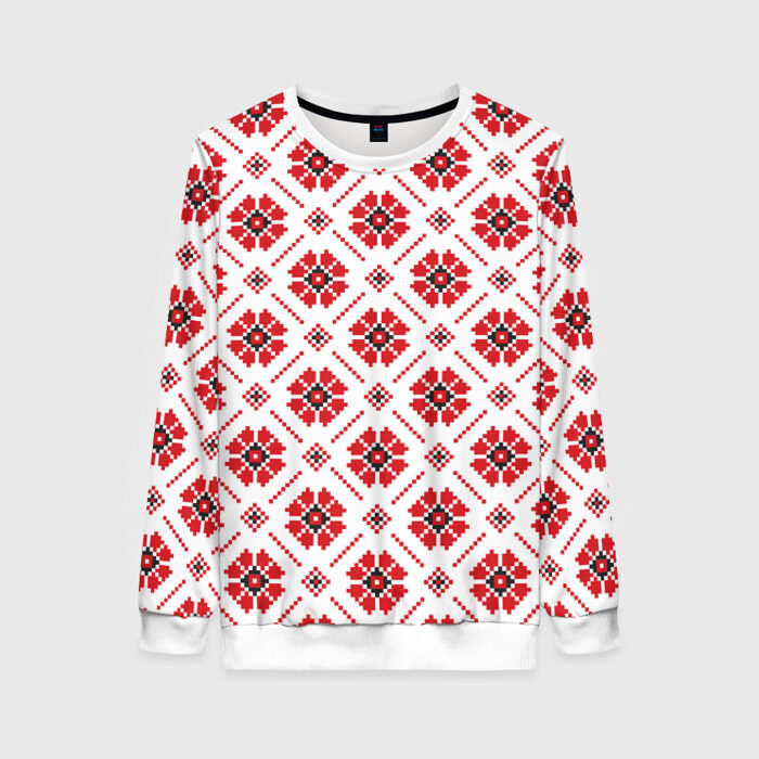 Женский свитшот 3D Славянская одежда фото