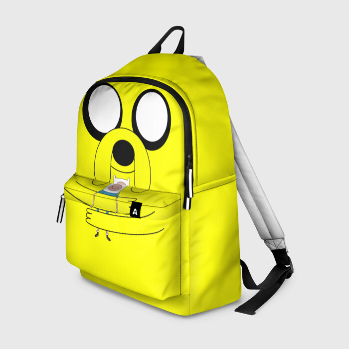 Рюкзак 3D Джейк обнимает Финна фото