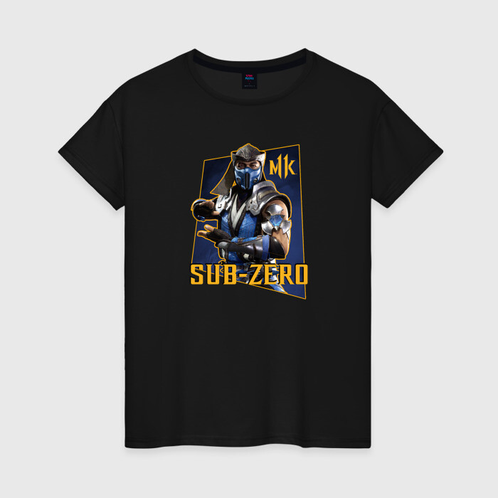 Женская футболка хлопок Sub-Zero фото