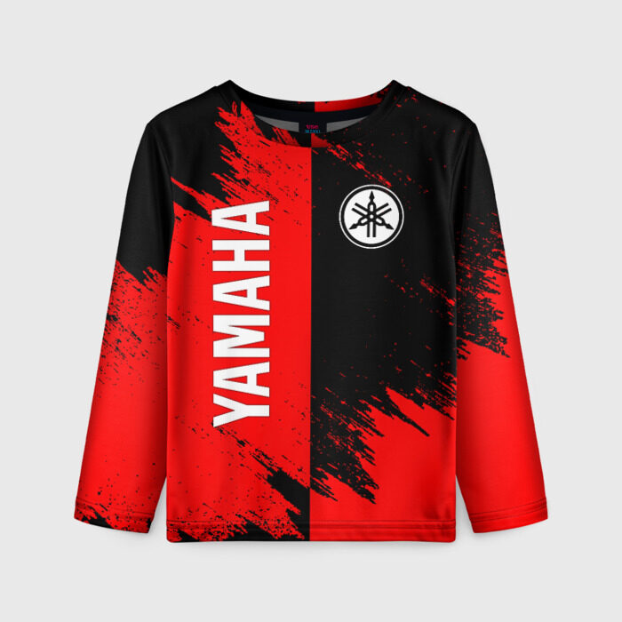 Детский лонгслив 3D YAMAHA | ЯМАХА фото