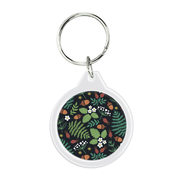 Брелок круглый Природа фото