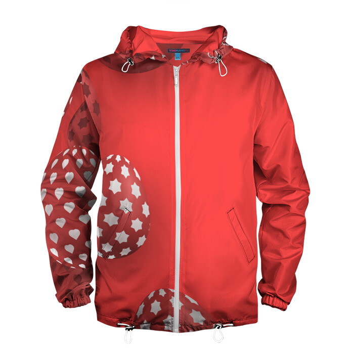 Мужская ветровка 3D Пасха фото