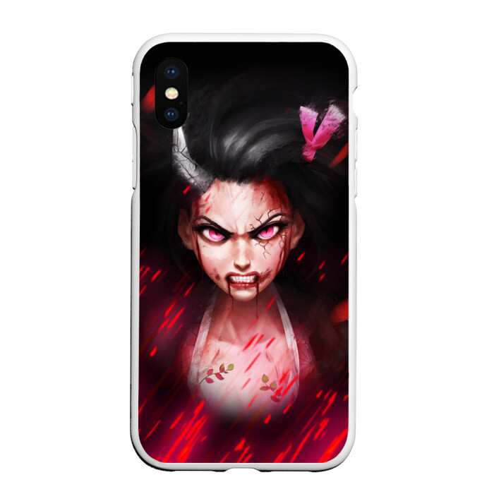 Чехол для iPhone XS Max матовый NEZUKO | НЕЗУКО | KNY фото