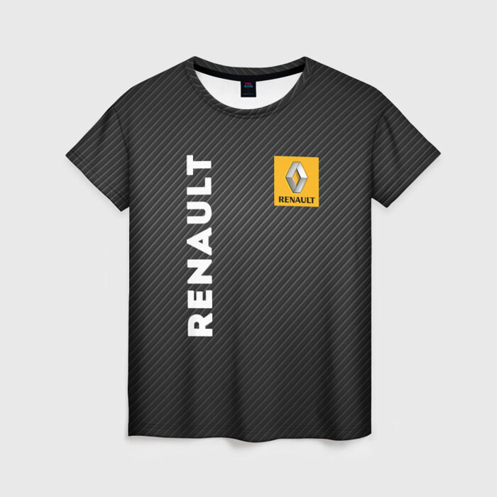 Женская футболка 3D Renault фото