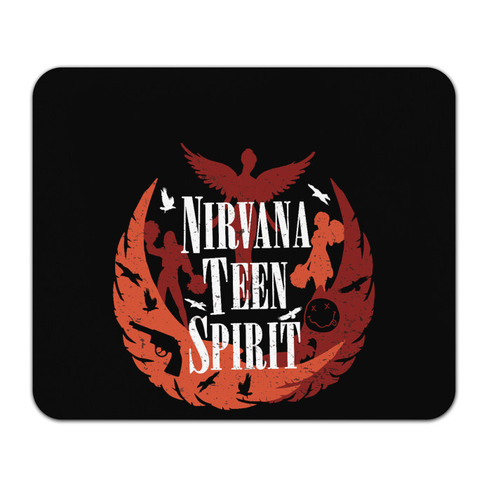 Коврик для мышки прямоугольный NIRVANA TEEN SPIRIT фото