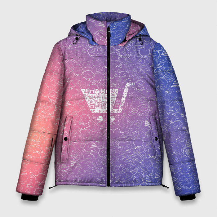 Мужская зимняя куртка 3D Продуктовая Тележка АПВ 64ЖЛС фото