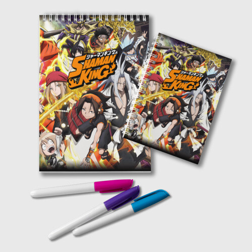 Блокнот ШАМАН КИНГ Король Шаманов фото