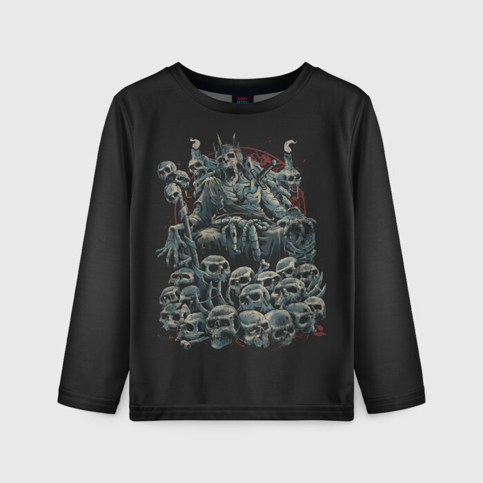 Детский лонгслив 3D Dark souls фото