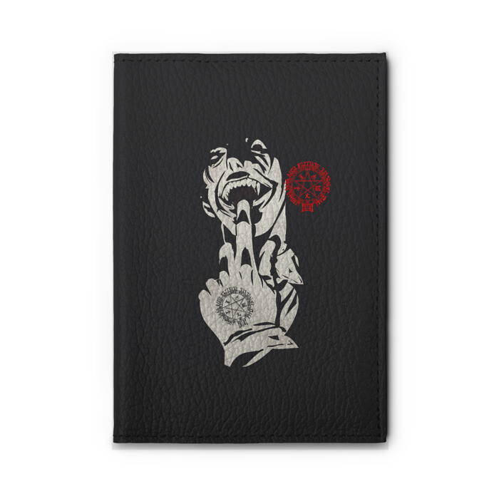 Обложка для автодокументов Алукард HELL фото