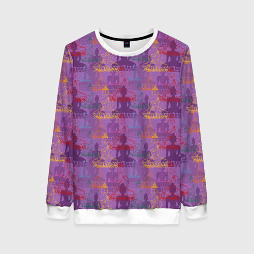 Женский свитшот 3D Йога фото