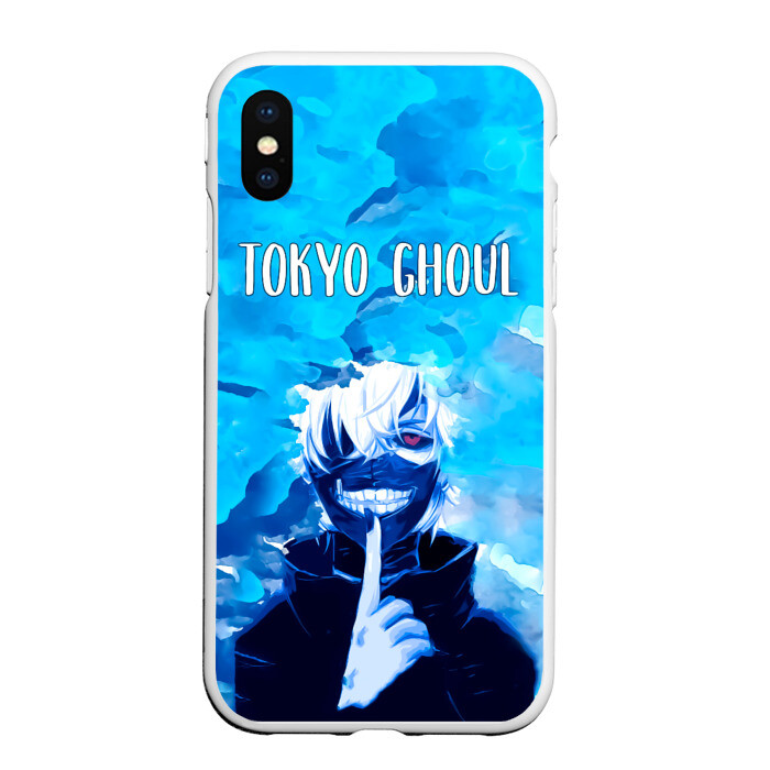 Чехол для iPhone XS Max матовый Kaneki Ken Tokyo Ghoul фото