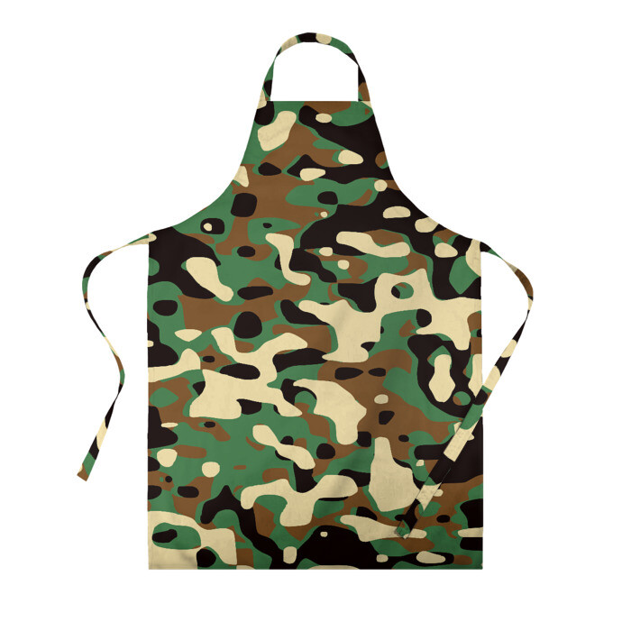 Фартук 3D Камуфляж фото