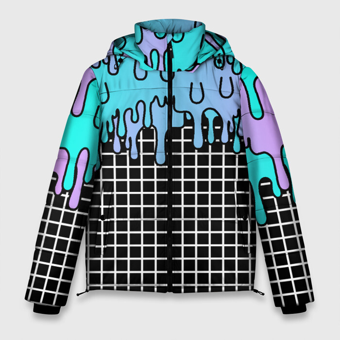 Мужская зимняя куртка 3D Beach MIami фото