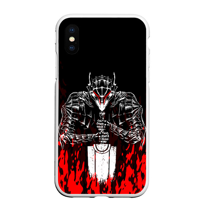 Чехол для iPhone XS Max матовый BERSERK фото