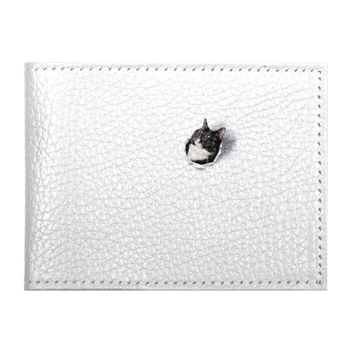 Обложка для студенческого билета КОТ В СЕРДЦЕ фото