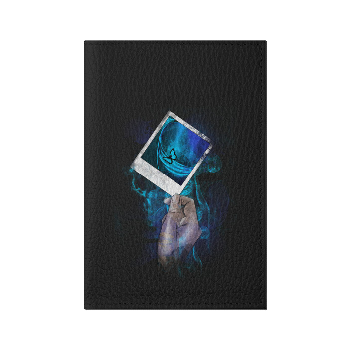 Обложка для паспорта матовая кожа Life Is Strange фото