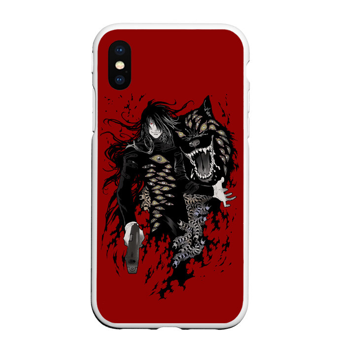 Чехол для iPhone XS Max матовый Alucard фото