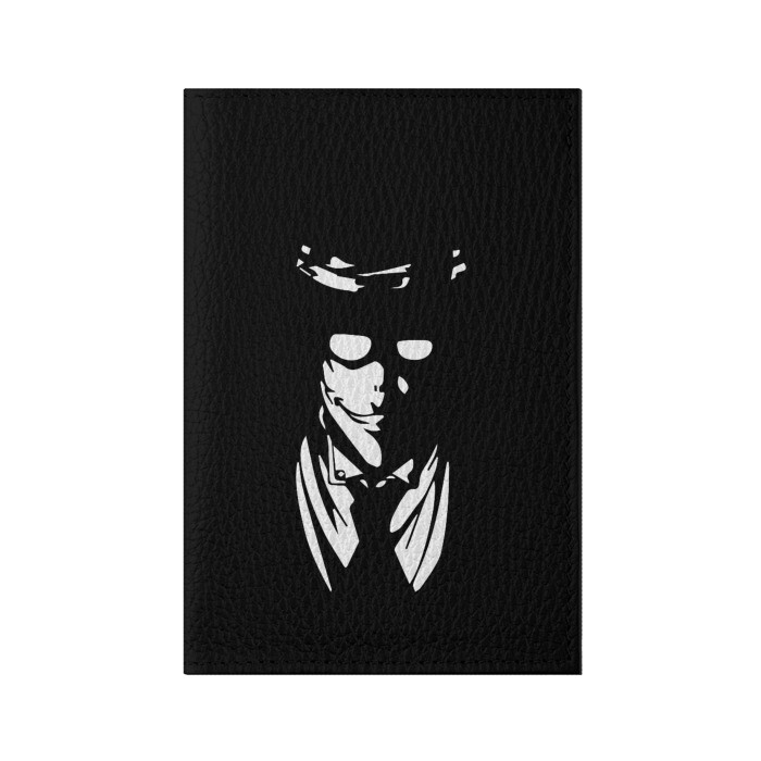 Обложка для паспорта матовая кожа Hellsing фото