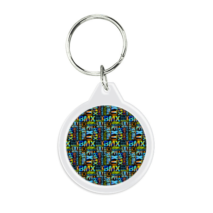 Брелок круглый BMX - Велоспорт фото