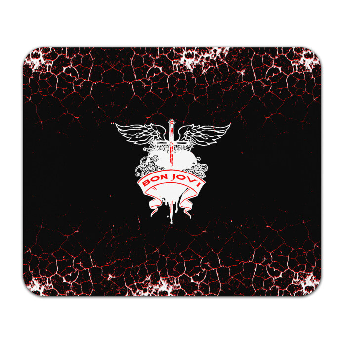 Коврик для мышки прямоугольный bon jovi фото