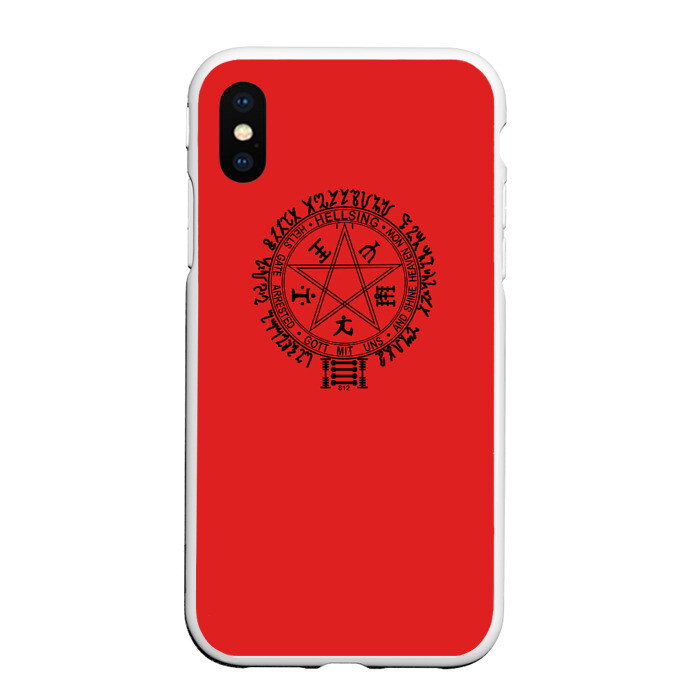 Чехол для iPhone XS Max матовый Печать Кромвеля фото